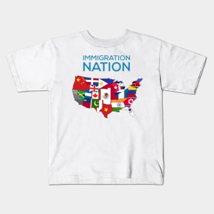 USA Immigration Nation Kids T-Shirt